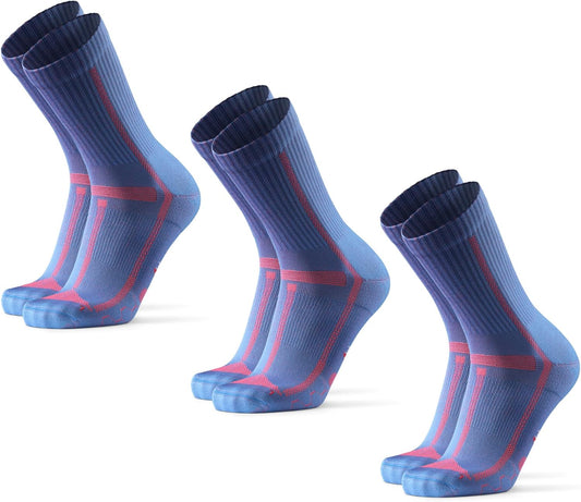 Ultra-Comfort Crew Running Socks, Performance Socks, Men & Women - 3 or 5 Pack